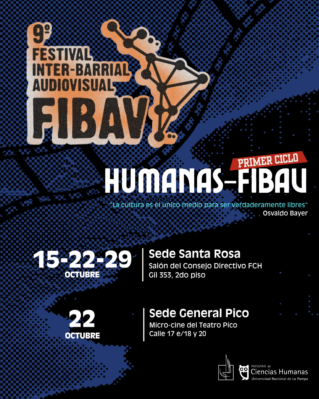 9no Festival Inter-Barrial Audiovisual - 1er Ciclo “Humanas/FIBAV”